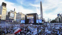 Macri encabezó la marcha del Sí