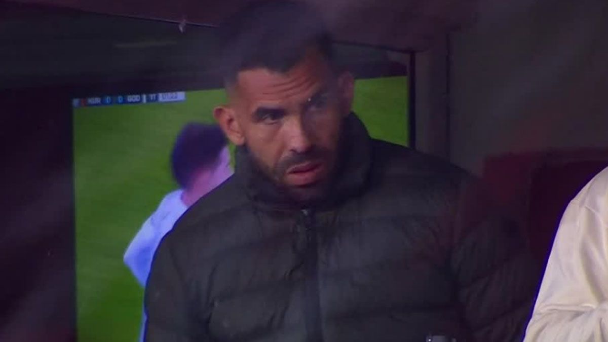 Carlitos Tevez fue a ver a Godoy Cruz y generó una ola de rumores