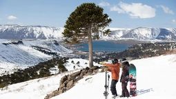 Caviahue aprovecha la nieve y proyecta esquiar hasta octubre