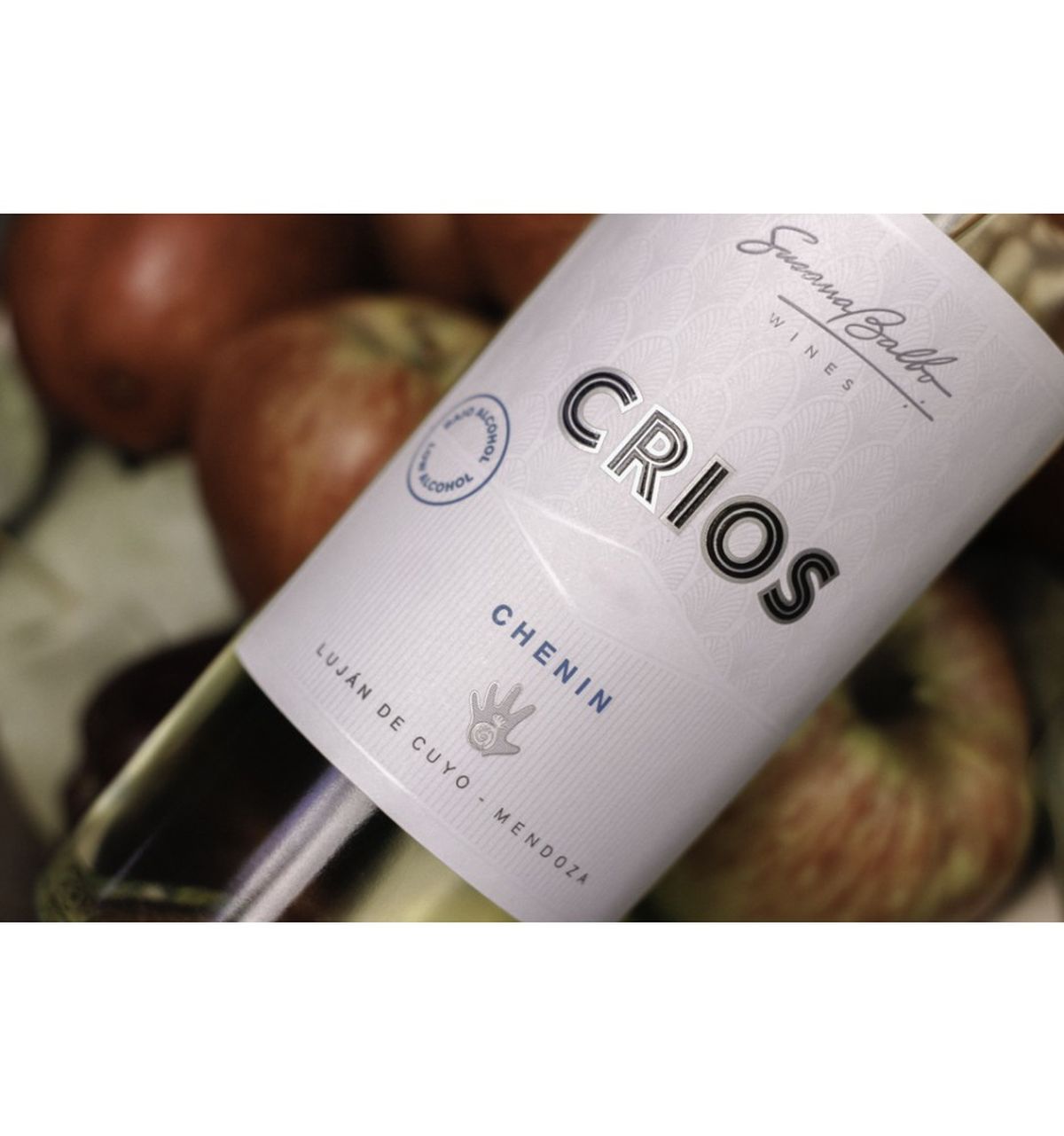 Vino mendocino de baja graduación alcohólica.