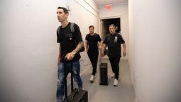 Mundial Qatar 2022: el plantel de la Selección Argentina se reunió en Miami