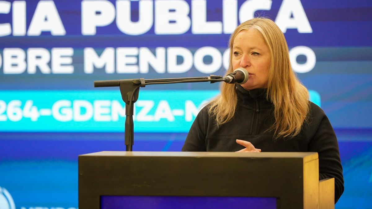 Hebe Casado, vicegobernadora de la provincia, también se refirió a PSJ Cobre Mendocino. Hebe Casado, vicegobernadora de la provincia, también se refirió a PSJ Cobre Mendocino.