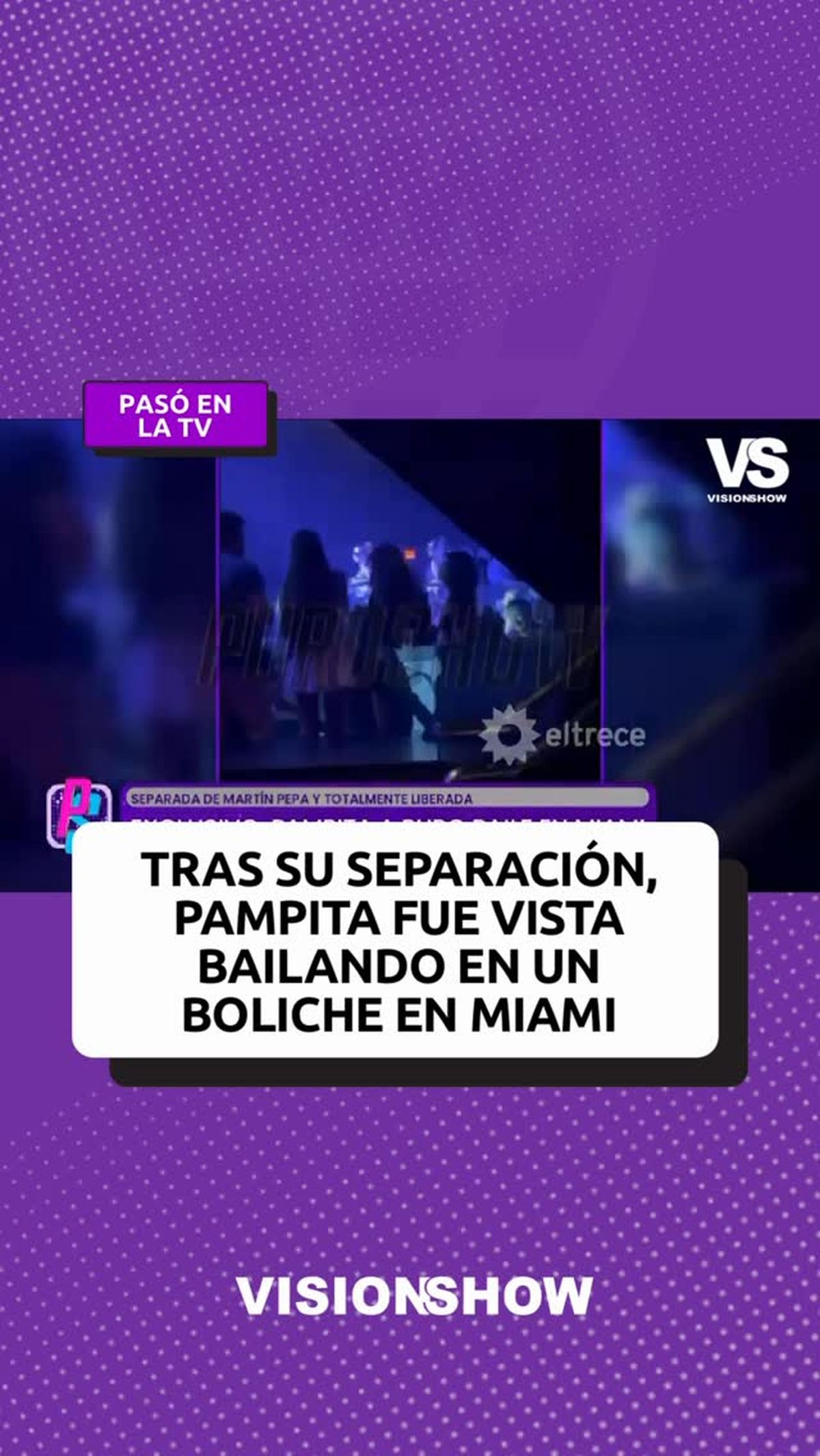El video de Pampita en la noche de Miami. El video de Pampita en la noche de Miami.