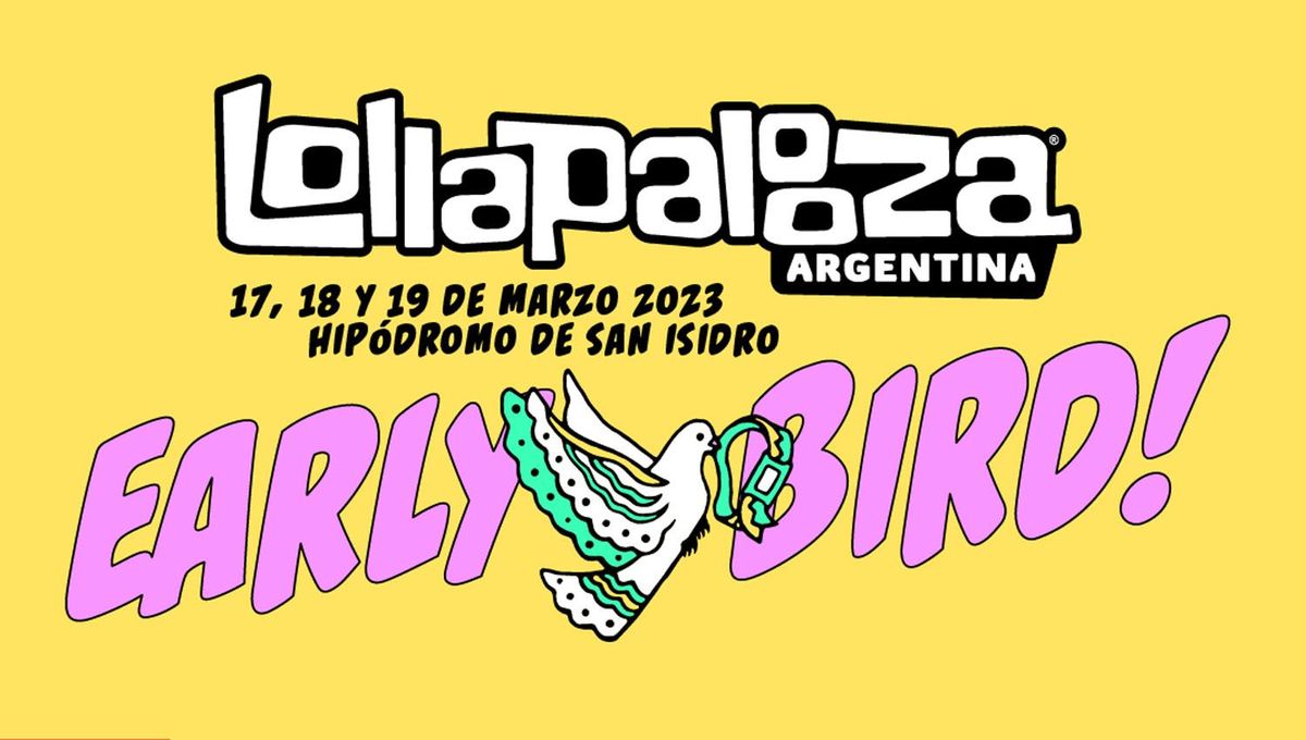 Lollapalooza Argentina 2023 las entradas costarán 50 mil pesos