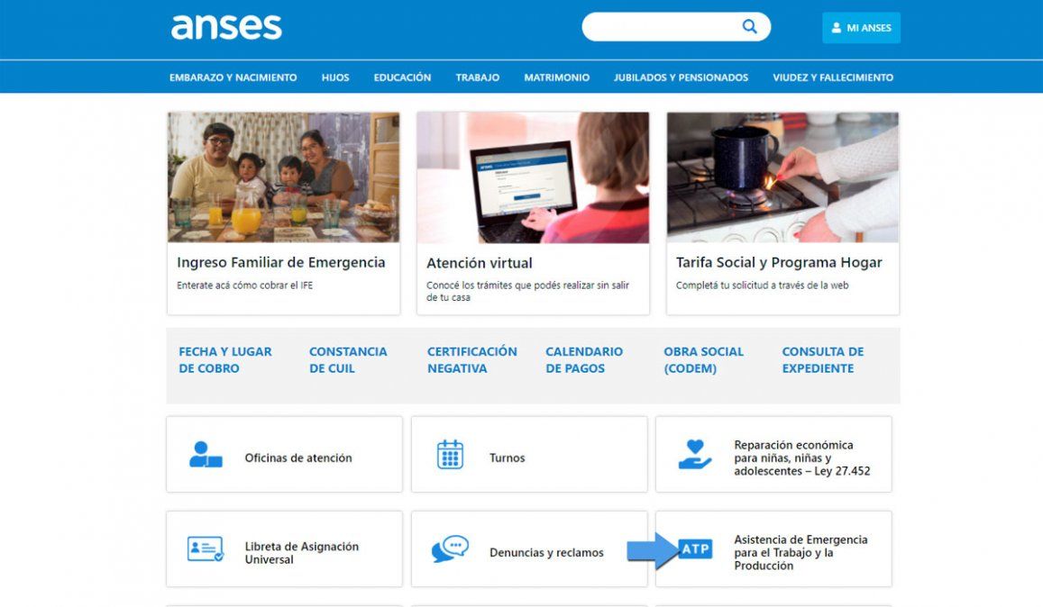 ATP octubre: consulta por la fecha de cobro del ATP ANSES