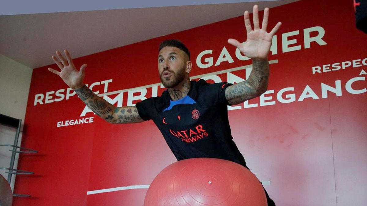 Sergio Ramos venía trabajando muchísimo en el PSG, para poder estar con España en el Mundial Qatar 2022.