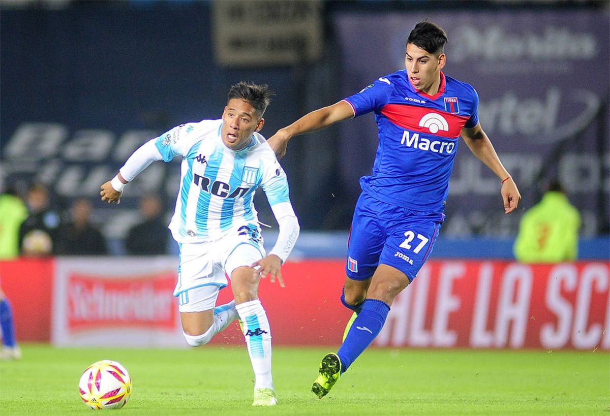 Racing fue subcampeón de la reciente Liga Profesional, mientras que Tigre fue segundo en la pasada Copa de la Liga 2022.