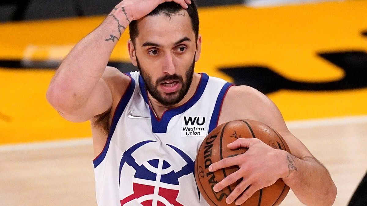 Campazzo sufre cuando no juega en Denver.