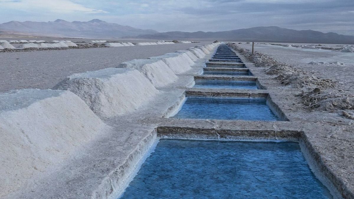 Salares en Jujuy con explotación de litio. Salares en Jujuy con explotación de litio.