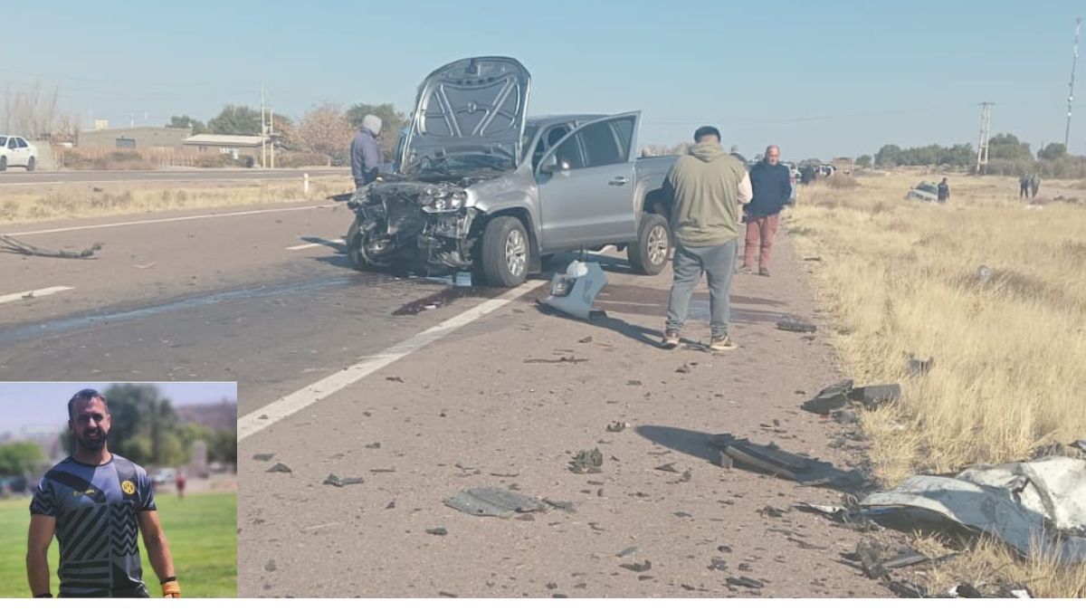 El accidente en el que Javier Alves perdió un brazo ocurrió en la Ruta 40, a la altura de Ugarteche./Foto: Mario Ferreyra.