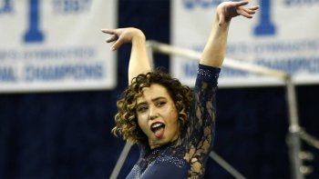 ¿Como no le pusieron un 10? La gimnasta del año brilló en su despedida