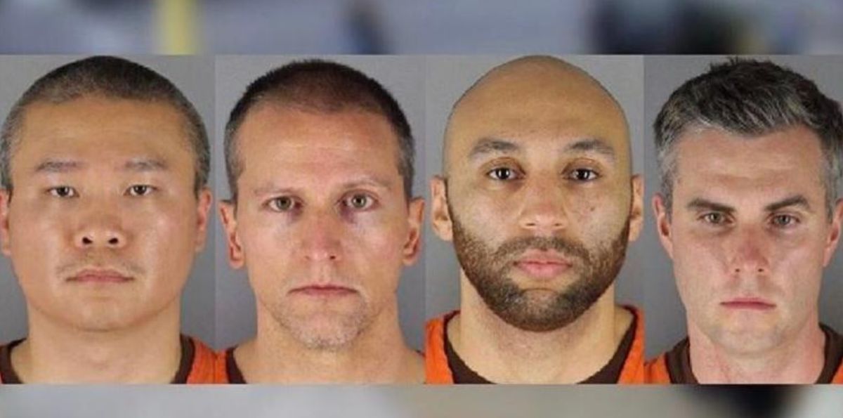 Los ex policías de Mineápolis, Tou Thao, Alexander Kueng, Thomas Lane y Derek Chauvin, condenados por el crimen del afroamericano George Floyd en mayo de 2020