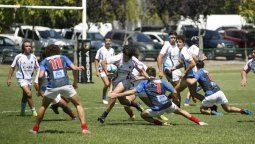 Los juveniles de la URC y un primer amistoso con muchos tries