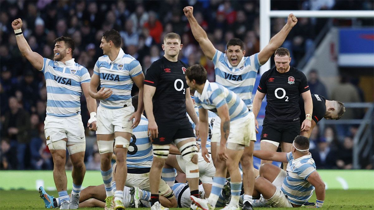 Los Pumas vencieron a Inglaterra en un partidazo y ahora están en el sexto puesto de la World Rugby.