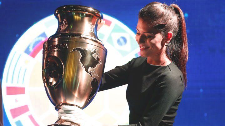 Dieron a conocer el trofeo especial de la Copa América Centenario