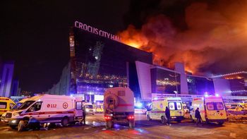 Ya son al menos 115 los muertos en el atentado en un centro comercial de Moscú