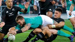 Irlanda le ganó por primera vez en la historia, de visitante, a los All Blacks.