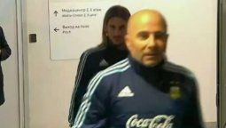 Sampaoli se sumó a la promesa de Messi