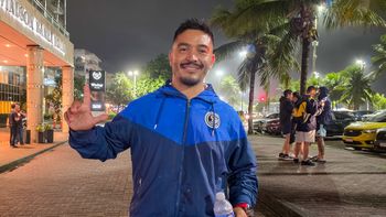 Recorrió 8.540 kilómetros para alentar a Independiente Rivadavia en el Maracaná