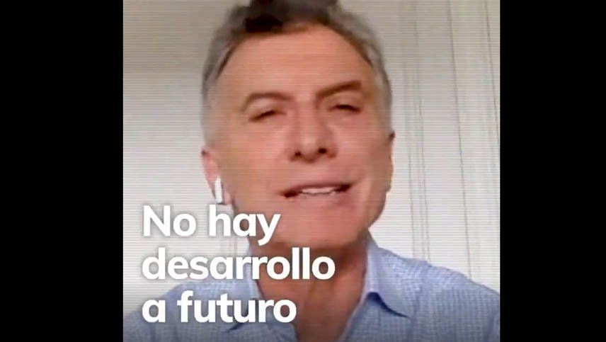 Reapareció Macri y criticó a Alberto Fernández por el manejo de la pandemia