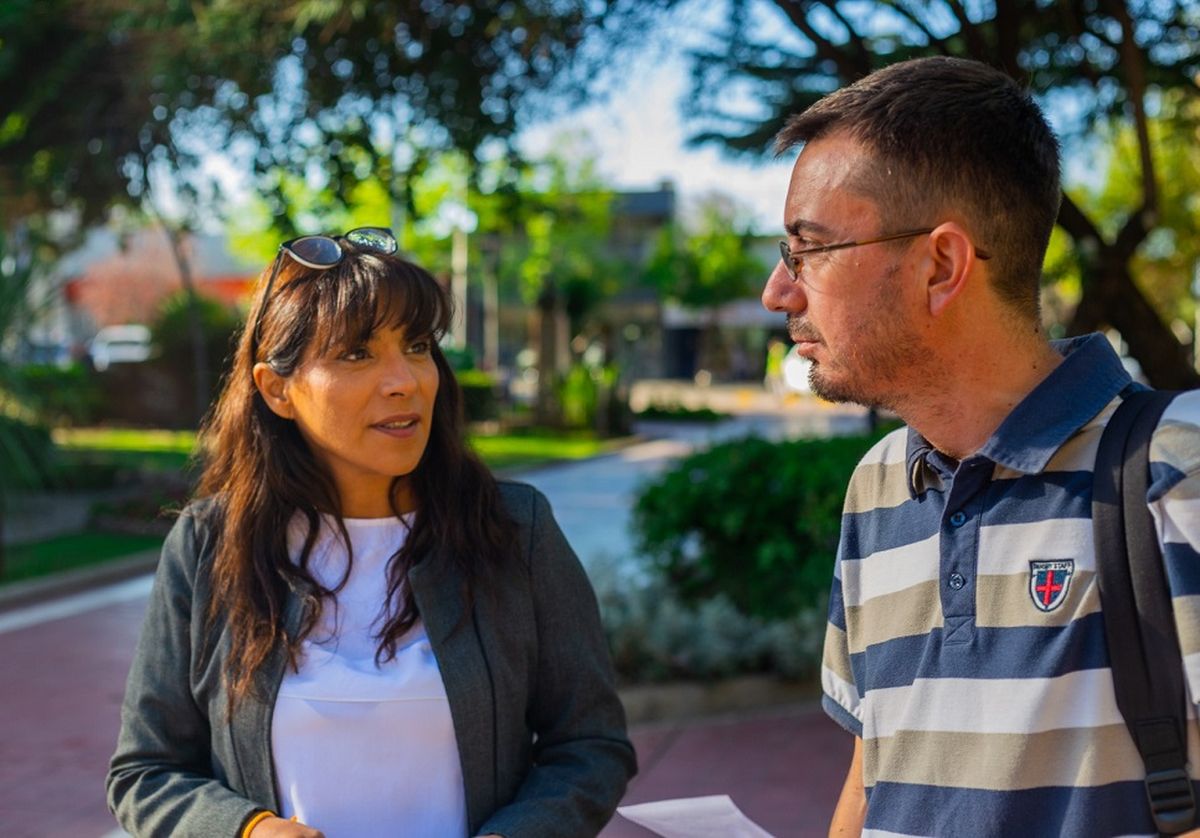 Docencia y política. Claudia Córdoba representará al Frente Libertario, Demócrata y Jubilados.
