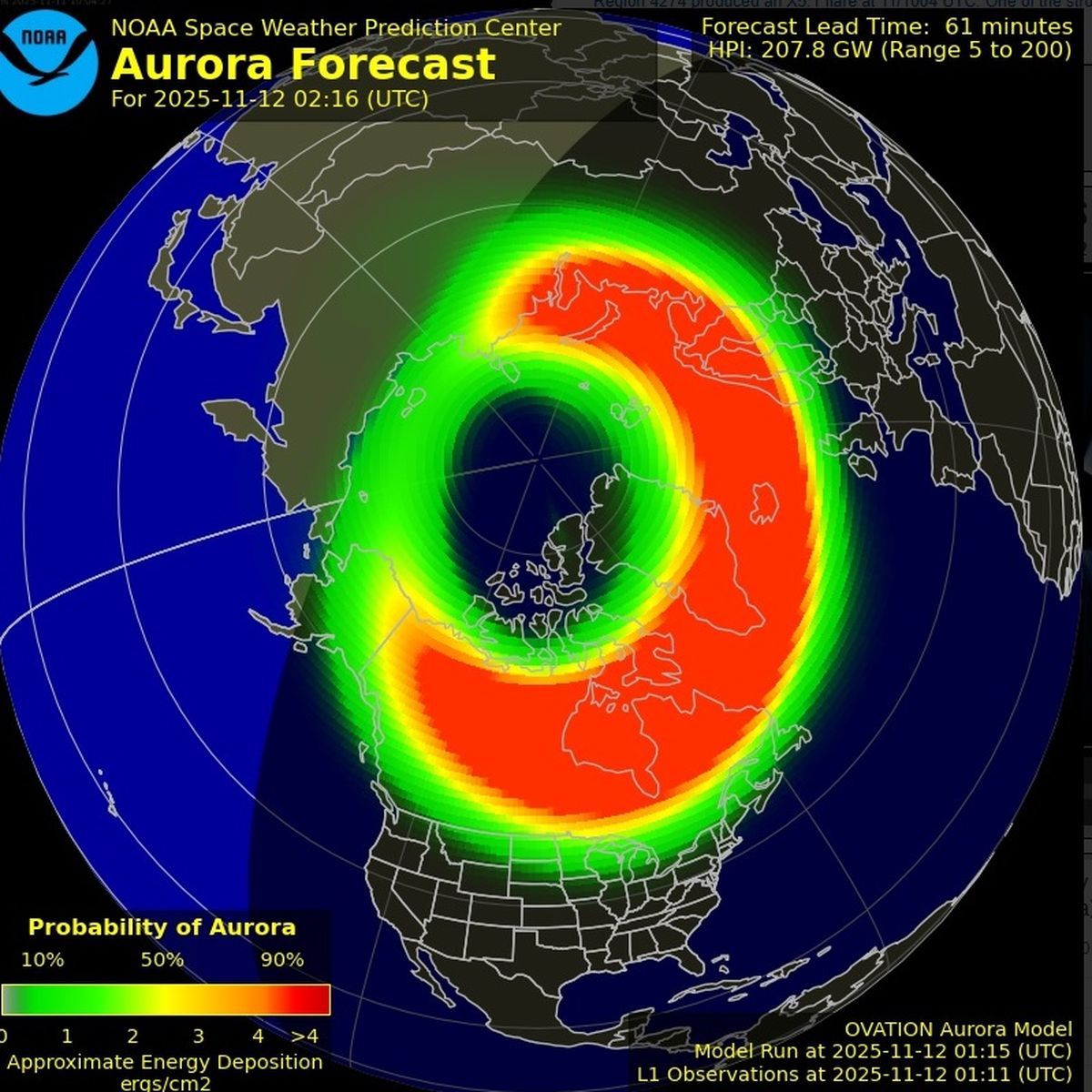Durante las tormentas, las corrientes en la ionosfera, as&iacute; como las part&iacute;culas energ&eacute;ticas que se precipitan en ella. &nbsp;