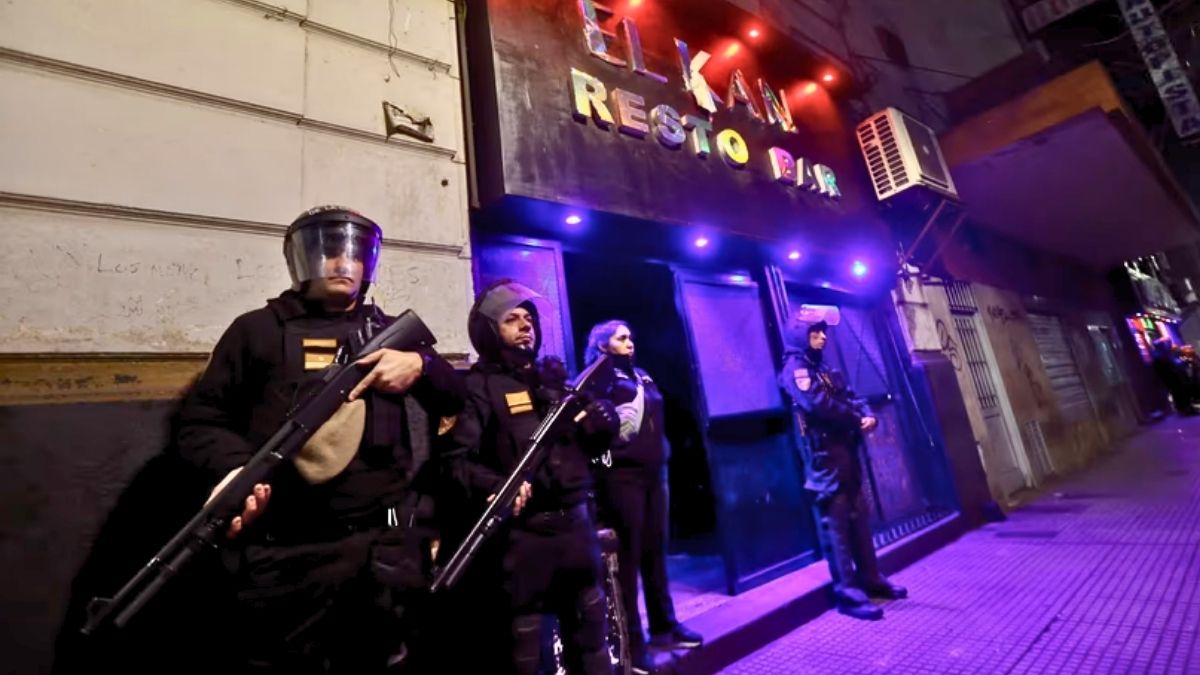 Uno de los bares donde se secuestraron las drogas.