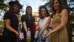 Facundo Pauzoca, Pamela Peterle, Yamila Meljim y Silvina Barbanente , del CICUNC.