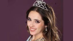 María Agustina Martínez, Reina de la Vendimia de San Carlos.