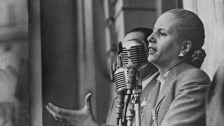 Eva Perón continúa vigente entre amores y odios a 68 años de su muerte