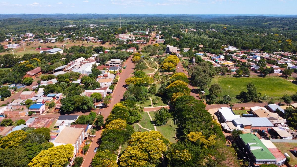 El pintoresco pueblo del litoral argentino.