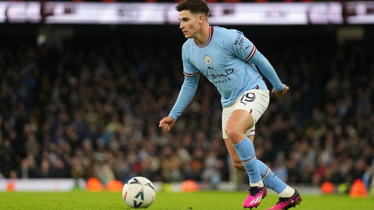 Julián ha ido ganando protagonismo en el Manchester City