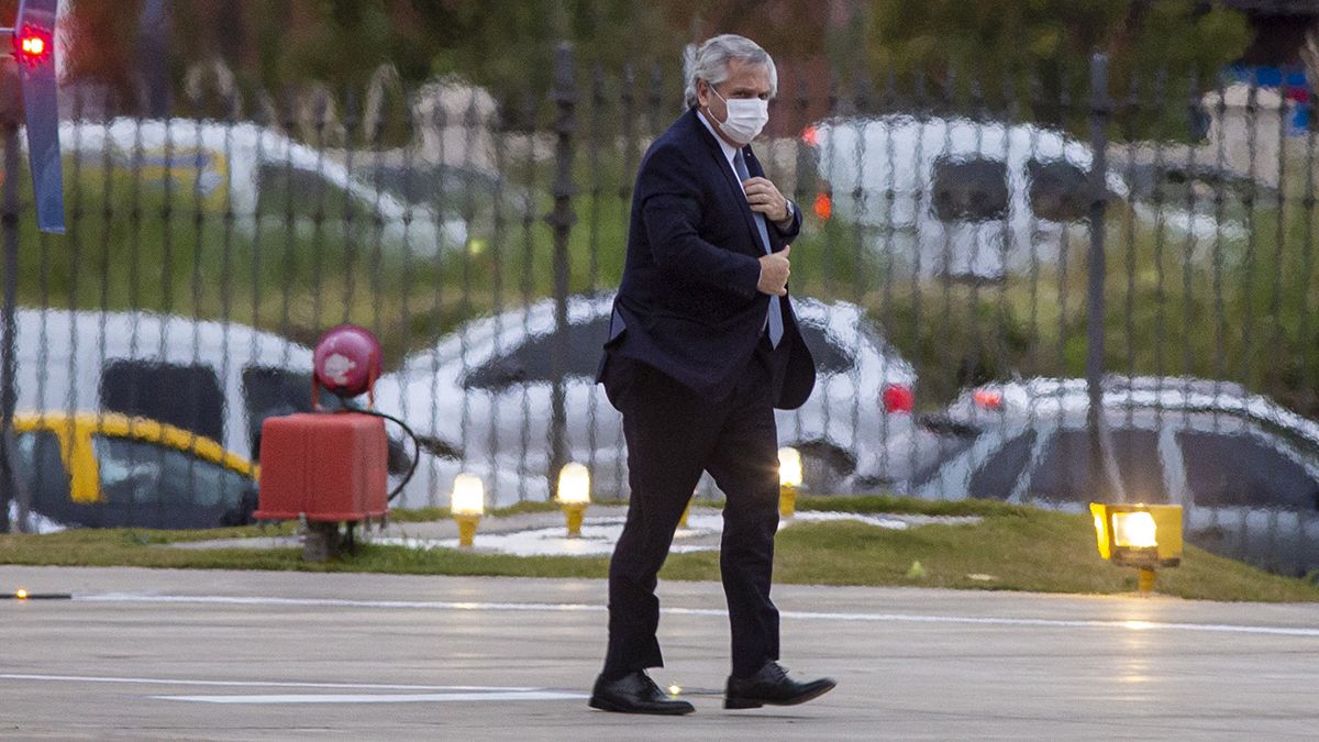 Alberto Fernández viajó a Perú a la asunción de Castillo