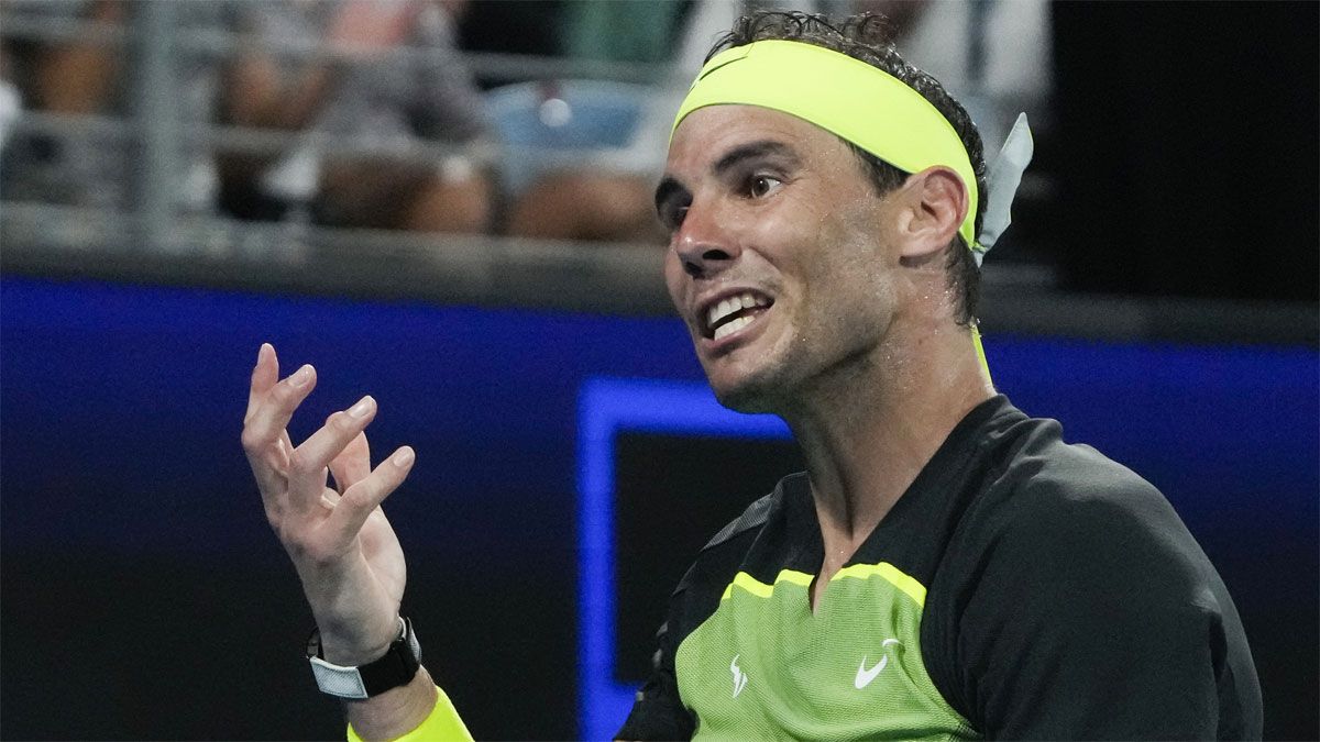 Rafael Nadal se está recuperando para volver lo antes posible a las canchas.