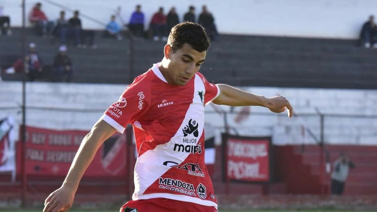 El defensor del Deportivo Maipú Javier Farías tiene ganas de volver a entrenar (Foto: gentileza Prensa Deportivo Maipú).