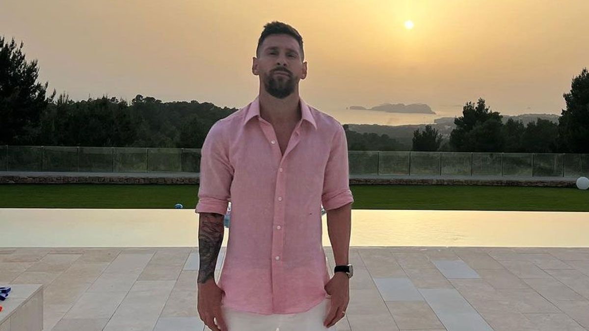 Lionel Messi celebra sus 35 años de edad en Ibiza