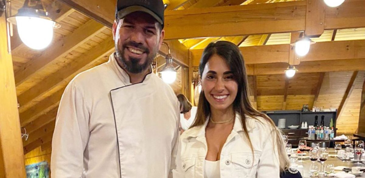 Antonela Roccuzzo no pasó desapercibida en Misiones.