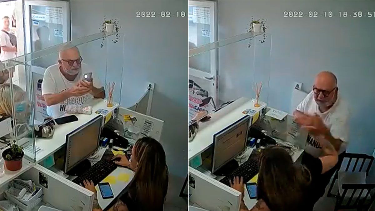 José Ernesto Schulman agredió a una empleada de la terminal de ómnibus de Santa Clara del Mara y luego pidió disculpas.