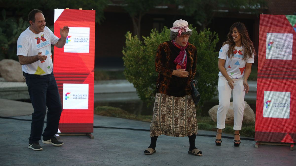 La Donatón y la diversión de Julián Chabert y Gisela Campos junto a Doña Presbicia