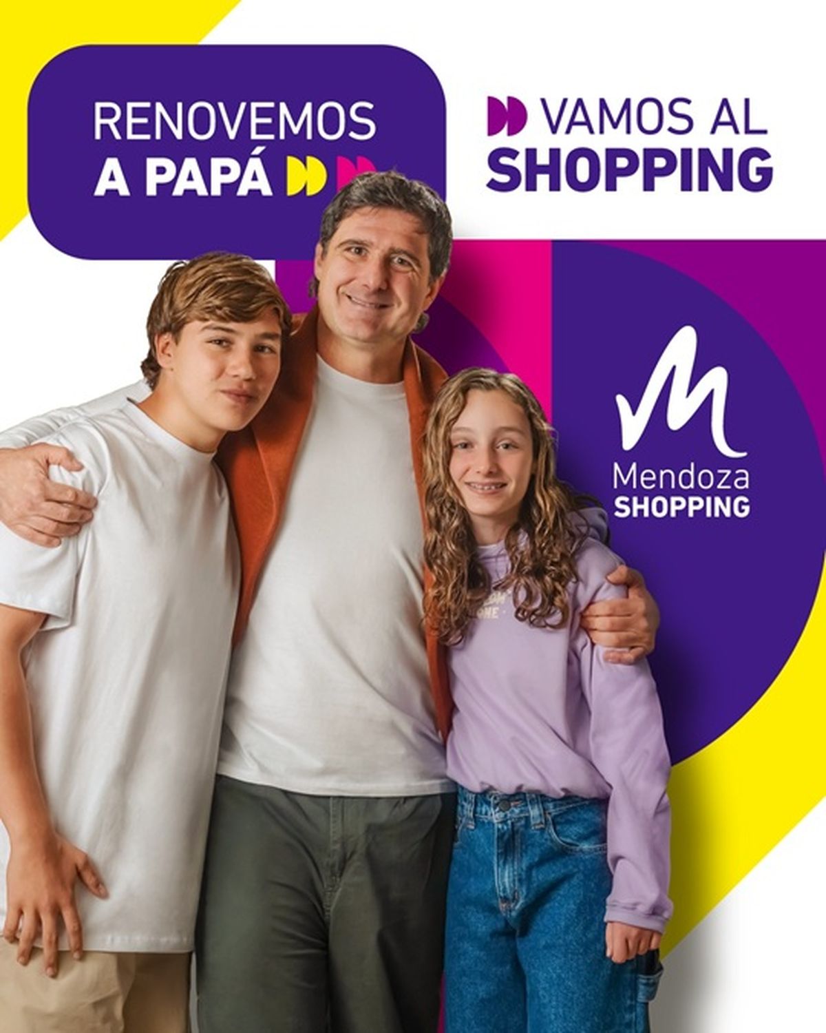 Mendoza Shopping ofrece propuestas únicas para homenajear a cada papá. Mendoza Shopping ofrece propuestas únicas para homenajear a cada papá.