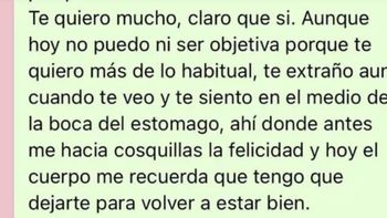 La novia lo dejó por WhatsApp y el chat se volvió viral por su respuesta
