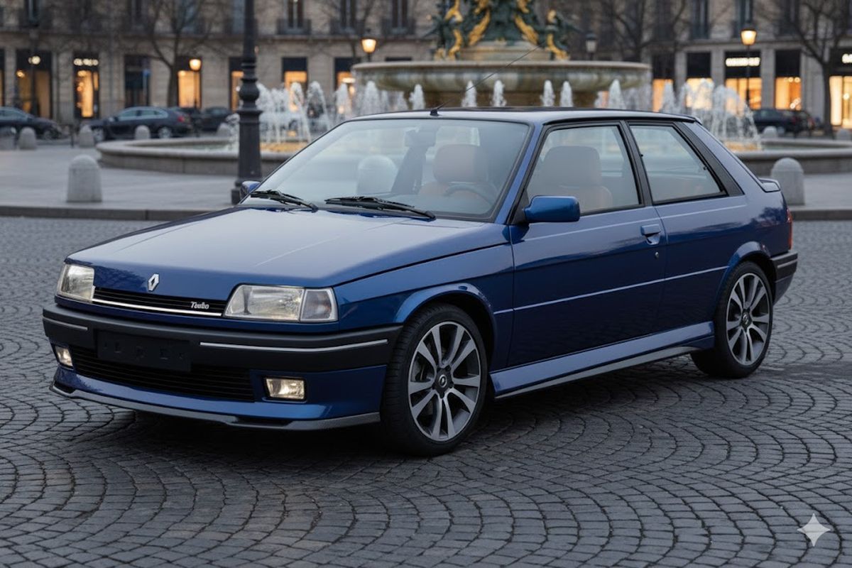 Así sería la nueva versión de este Renault, según la inteligencia artificial. Así sería la nueva versión de este Renault, según la inteligencia artificial. 