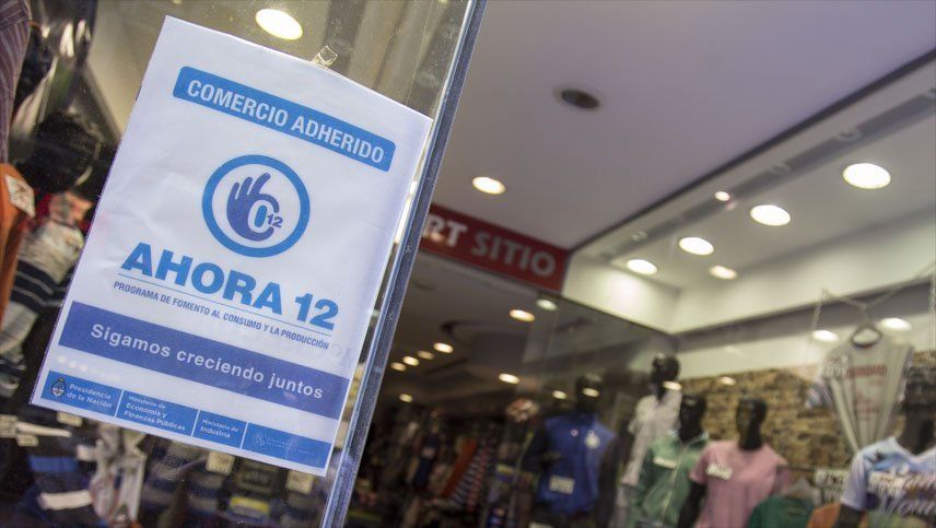 Bajará 9 puntos porcentuales el costo del financiamiento del programa Ahora 12 con tarjeta de crédito