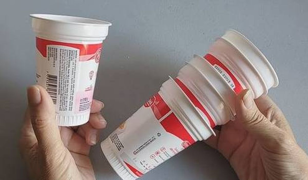 DIY: reutiliza los potes de yogur vacíos con esta fabulosa propuesta DIY: reutiliza los potes de yogur vacíos con esta fabulosa propuesta