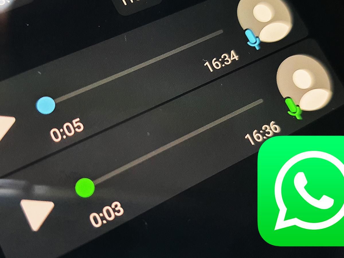 Tecnología. WhatsApp: se podrá escuchar audios fuera de la conversación.