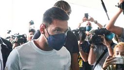 Messi viajó a Madrid y espera poder sumarse a la Selección