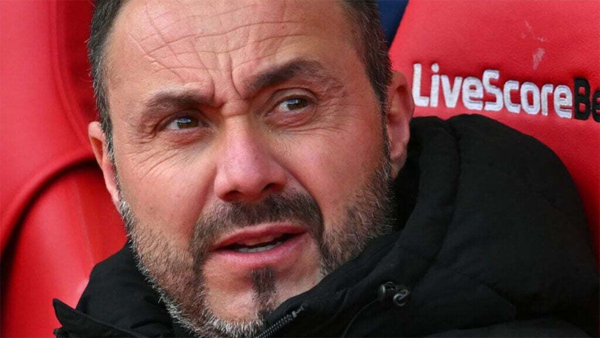 El DT del Tottenham, Roberto De Zerbi, está preocupado por el Cuti Romero.