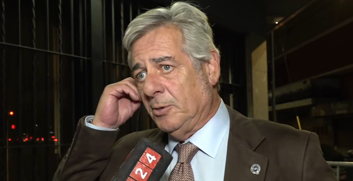 El presidente de la Sociedad Rural Argentina, Nicolás Pino.