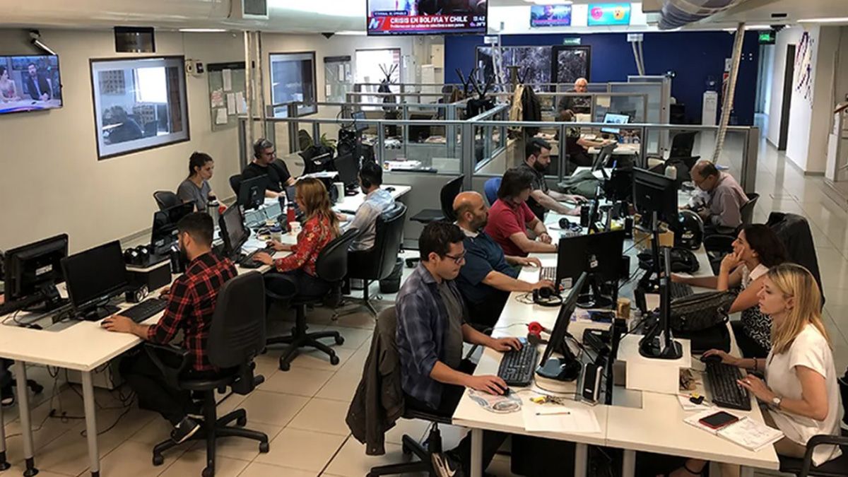 La redacción de Diario UNO. Ya son 32 años de noticias día a día.