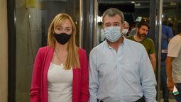 La fórmula peronista para las legislativas 2021: Anabel Fernández Sagasti y Adolfo Bermejo.